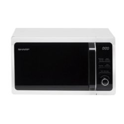 Sharp R664WM 20L  800w Microwave Oven with Grill - White